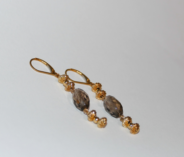 Smoky Quartz Earrings